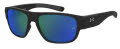 Under Armour UA Scorcher Black Grey (08A/5X) Sunglasses - Color Image