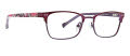 Vera Bradley Kids Sparrow Raspberry Medallion (RSM) Eyeglasses - Color Image