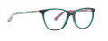 Vera Bradley Kids Brinkley Foxglove Fields Green (FFG) Eyeglasses - Color Image