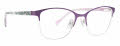 Vera Bradley Kids Jessie Petite Daisies Green Eyeglasses - Color Image