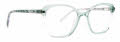 Vera Bradley Kids Kienna Petite Daisies Green Eyeglasses - Color Image
