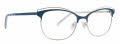 Vera Bradley Charli Sweet Garden Blue Eyeglasses - Color Image