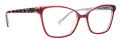 Vera Bradley Genevive Perennials Noir Eyeglasses - Color Image