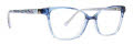 Vera Bradley Genevive Soft Sky Paisley Eyeglasses - Color Image