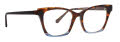 Vera Bradley Matanzas Lotus Montage Roasted Pecan Eyeglasses - Color Image