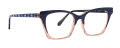 Vera Bradley Matanzas Seurat Tulip Blue Eyeglasses - Color Image