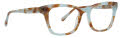 Vera Bradley Severn Tiny Poppy Cerulean [TPC] Eyeglasses - Color Image
