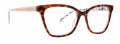 Vera Bradley Tamsin Paradise Coral Eyeglasses - Color Image