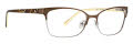 Vera Bradley Carianne Mocha Mint Eyeglasses - Color Image
