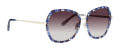 Vera Bradley Meade Seurat Tulip Blue [SEB] Sunglasses - Color Image