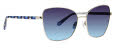Vera Bradley Warwick Seurat Tulip Blue [SEB] Sunglasses - Color Image