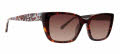 Vera Bradley Wekiva Marrakesh Cinnamon Sunglasses - Color Image