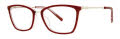 Vera Wang Candiace Crimson Eyeglasses - Color Image