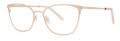 Vera Wang Charrisse Rose Gold Eyeglasses - Color Image