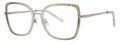 Vera Wang V573 Grey Crystal Eyeglasses - Color Image