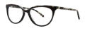 Vera Wang V575 Black Tortoise Eyeglasses - Color Image