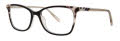 Vera Wang V576 Black Eyeglasses - Color Image