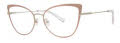 Vera Wang V577 Golden Rose Eyeglasses - Color Image