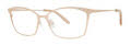 Vera Wang Violette Rose Gold Eyeglasses - Color Image