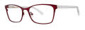 Vera Wang Skyler Berry Eyeglasses - Color Image