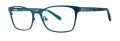 Vera Wang Skyler Teal Eyeglasses - Color Image