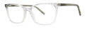 Vera Wang V582 Grey Crystal Smoke Eyeglasses - Color Image