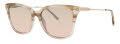 Vera Wang Luan Blush Horn Sunglasses - Color Image