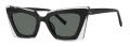 Vera Wang V616 Black Sunglasses - Color Image