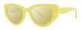 Vera Wang V617 Chartreuse Sunglasses - Color Image