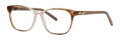 Vera Wang Eden Sheer Copper Eyeglasses - Color Image