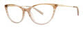 Vera Wang Gizelle Satin Horn Eyeglasses - Color Image