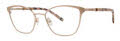 Vera Wang V583 Rose Gold Eyeglasses - Color Image