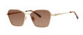 Vera Wang V618 Gold Sunglasses - Color Image