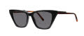 Vera Wang Volley Black Sunglasses - Color Image