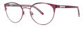 Vera Wang Dree Crimson Eyeglasses - Color Image