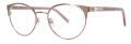 Vera Wang Dree Rose Gold Eyeglasses - Color Image