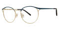 Vera Wang V552 Teal Eyeglasses - Color Image