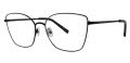 Vera Wang V555 Black Eyeglasses - Color Image