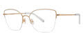 Vera Wang V556 Gold Eyeglasses - Color Image