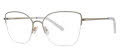 Vera Wang V556 Silver Eyeglasses - Color Image