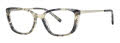 Vera Wang Adelyn Silk Shimmer Eyeglasses - Color Image