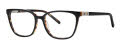 Vera Wang Micha Black Tortoise Eyeglasses - Color Image