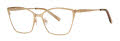 Vera Wang V726 Gold Eyeglasses - Color Image