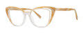 Vera Wang V732 Ivory Eyeglasses - Color Image