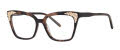 Vera Wang Valarie Tortoise Eyeglasses - Color Image