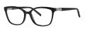 Vera Wang Vashti Black Eyeglasses - Color Image