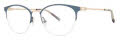Vera Wang Robyn Slate Rose Eyeglasses - Color Image