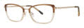 Vera Wang V563 Henna Eyeglasses - Color Image