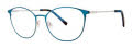 Vera Wang V564 Teal Eyeglasses - Color Image