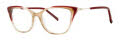 Vera Wang V567 Khaki Scarlet Eyeglasses - Color Image